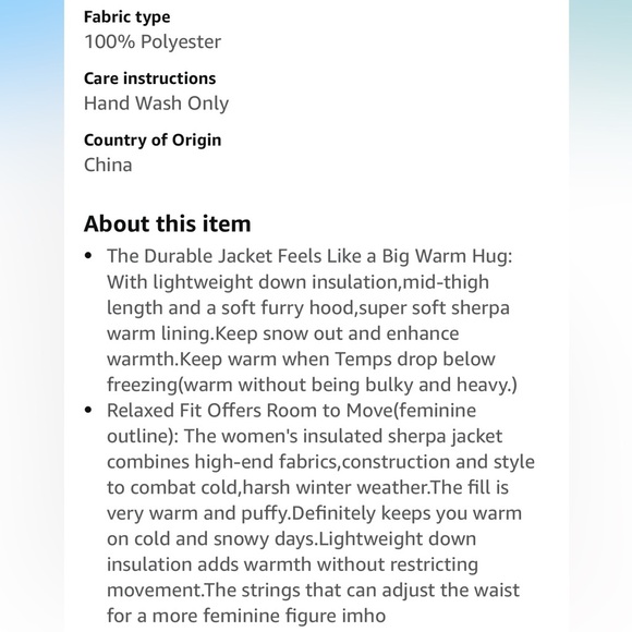 NWT Gray Puffer Jacket with Removable Hood and Quilted Design and Sherpa inside - Picture 9 of 10